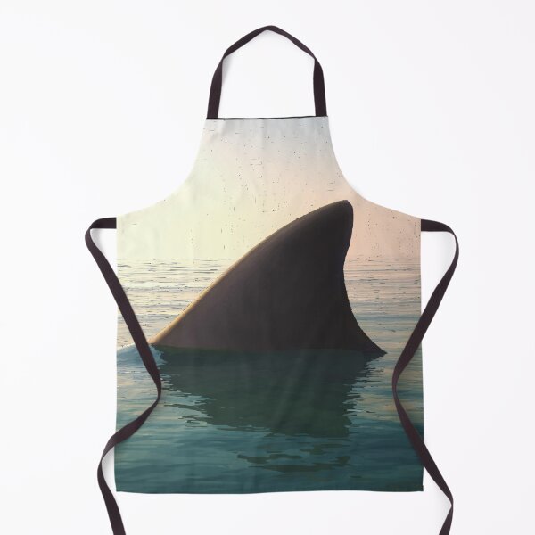 Item preview, Shark fin photo Vectorized designed and sold by Beyond Words.