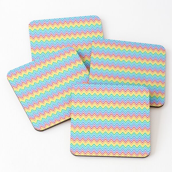 Item preview, Colorful Rainbow Zigzag Geometric Pattern designed and sold by cabgodfrey.