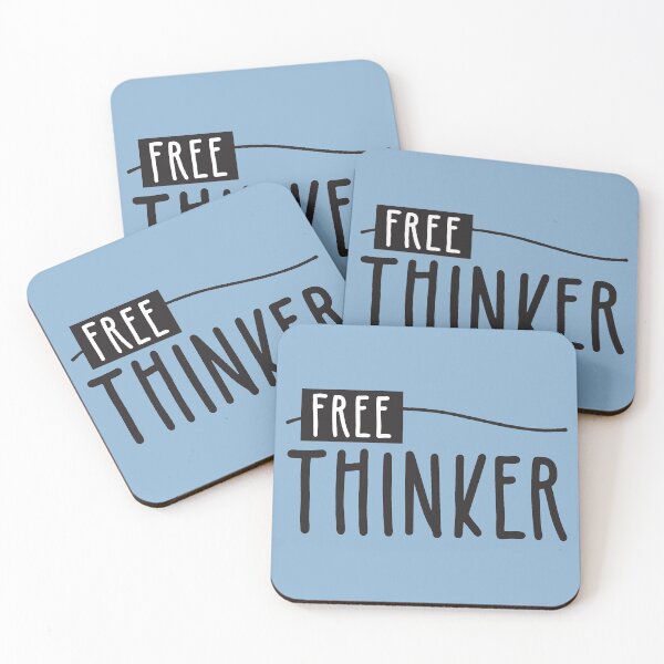 Item preview, Free Thinker designed and sold by BlueZenStudio.