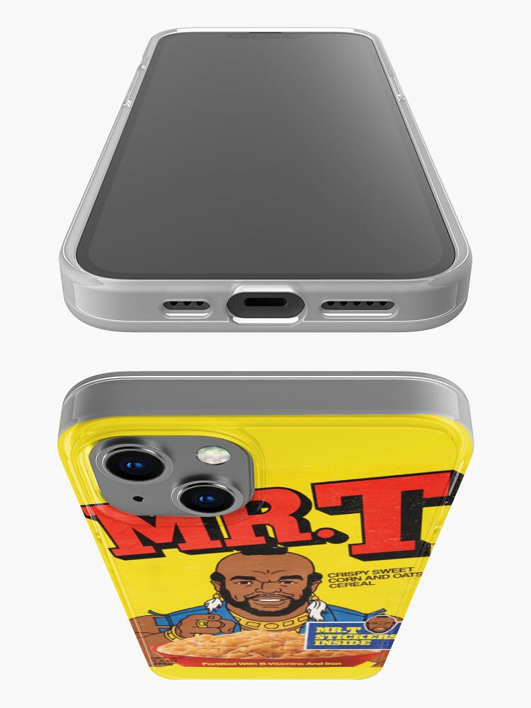 Alternate view of Mr T Cereal iPhone Case