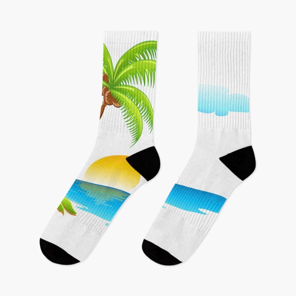 Item preview, Summer background with Beautiful woman in bikini sunbathing on the beach and Coconut Tree designed and sold by mashmosh.