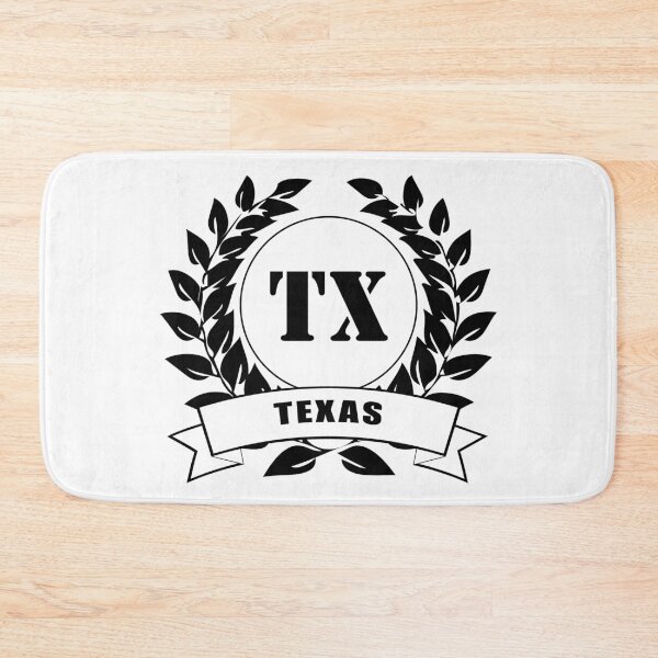 Item preview, Texas USA Laurel Wreath designed and sold by GeogDesigns.