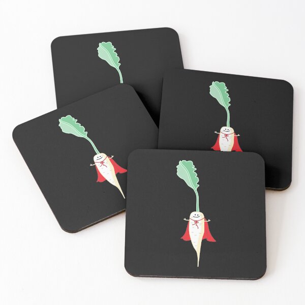 Item preview, Funny radish as a hero designed and sold by spontania.
