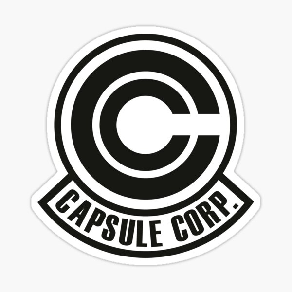 Capsule corp original logo Sticker