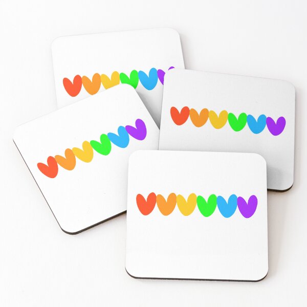 Item preview, lgbtq+ hearts designed and sold by Joslyn Rinnels.