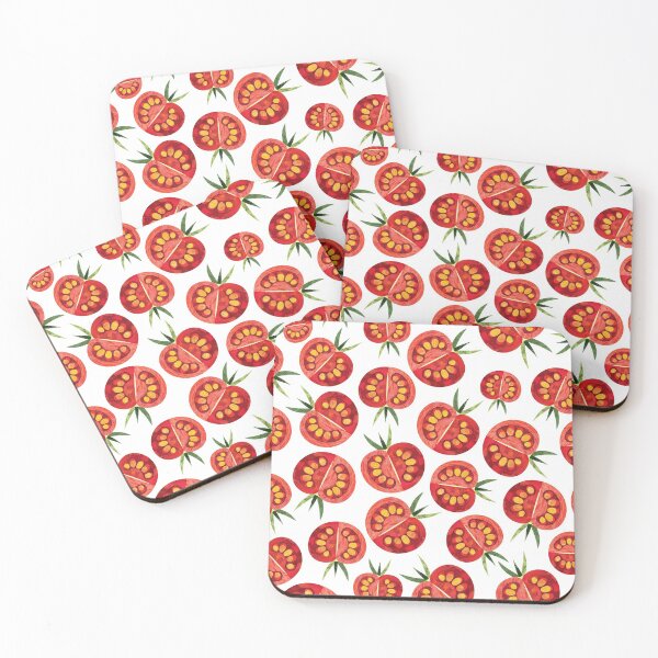 Item preview, Tomato pattern designed and sold by elevenkivi.