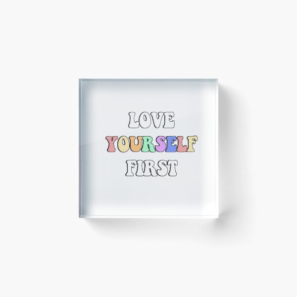 Item preview, Love Yourself First designed and sold by sjstickerss.
