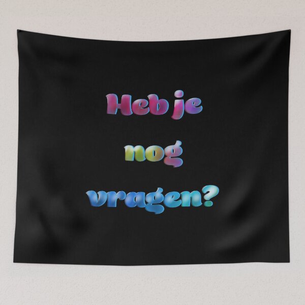 Item preview, Heb Je Nog Vragen designed and sold by Zwembad Vergelijker.