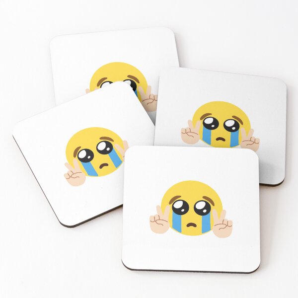 Item preview, Crying Peace Sign Emoji designed and sold by shannon perkins.