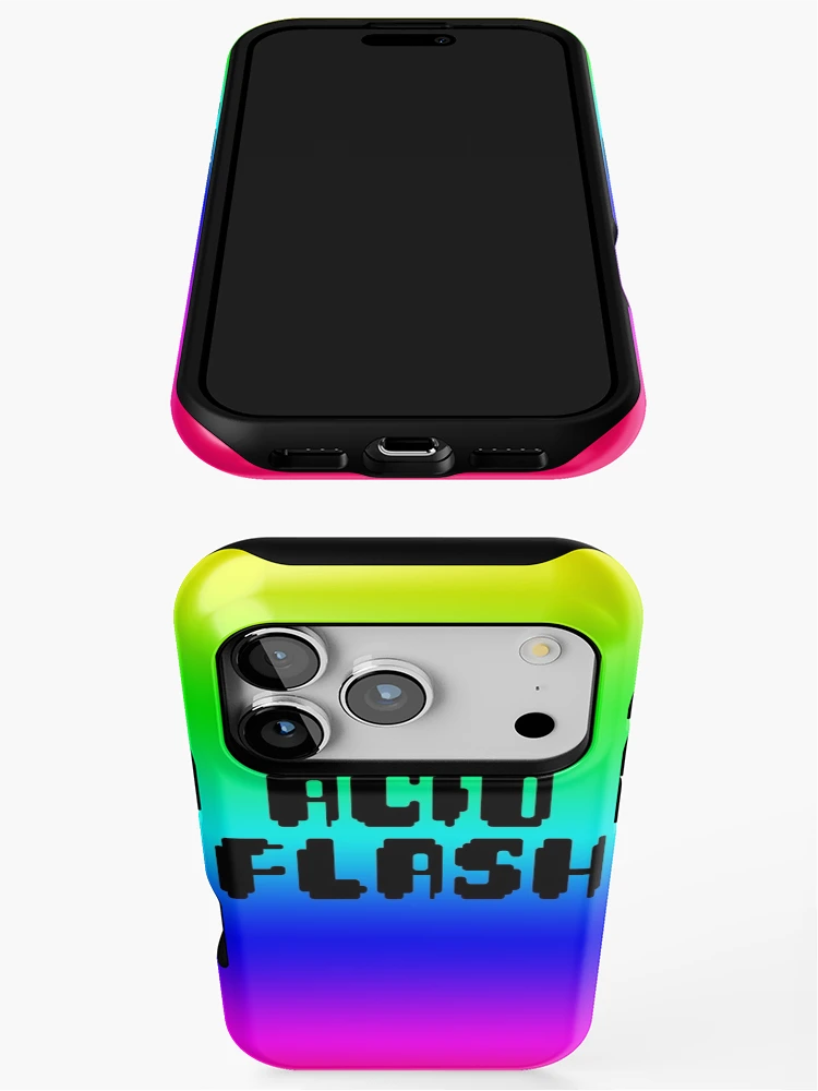 Thumbnail 3 of 4, iPhone Case, ACID FLASH # 1 designed and sold by RICK-TURNER.