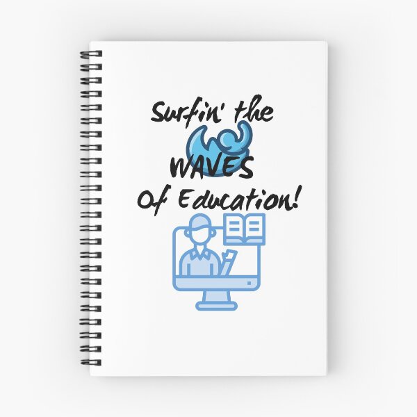 Item preview, Surfin' the Waves of Education designed and sold by Christopher Wheat.