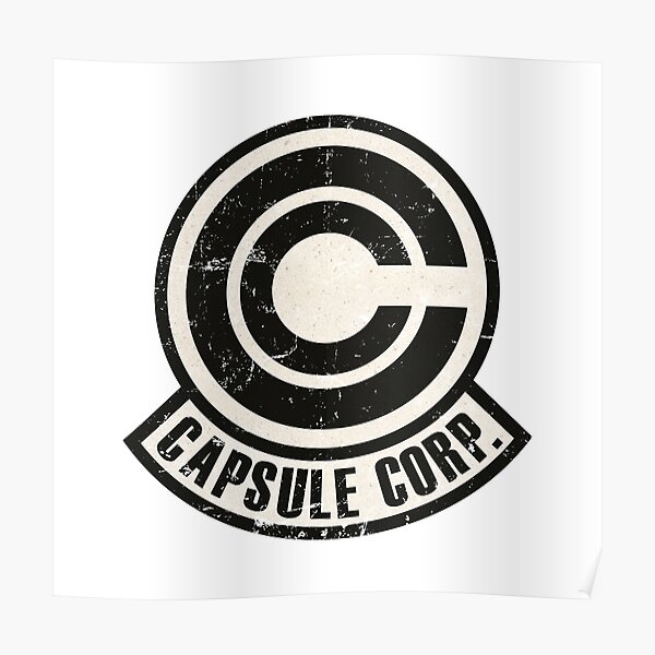 Logo original de Vintage Capsule Corp Poster