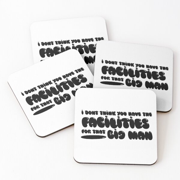 Item preview, I don't think you have the facilities for that big man - Big Shaq Quote designed and sold by TeejDesigns.