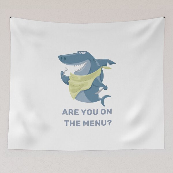 Item preview, Funny Hungry Shark designed and sold by Beyond Words.