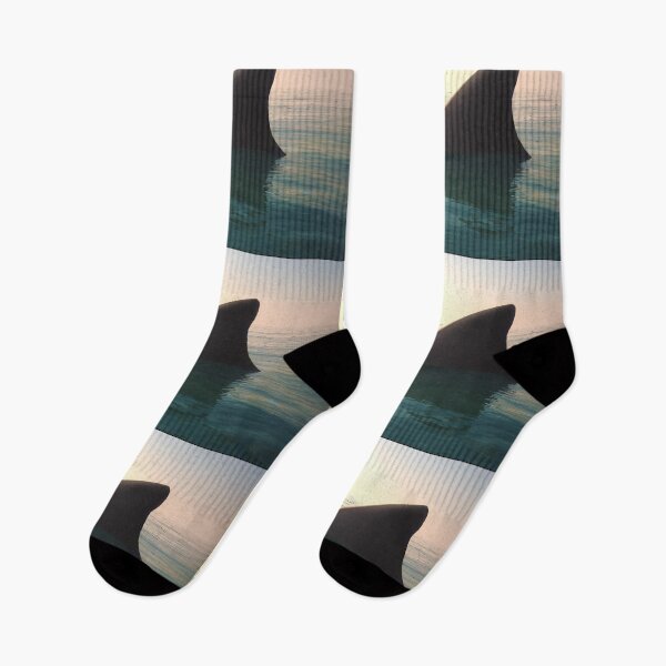 Item preview, Shark fin photo Vectorized designed and sold by Beyond Words.