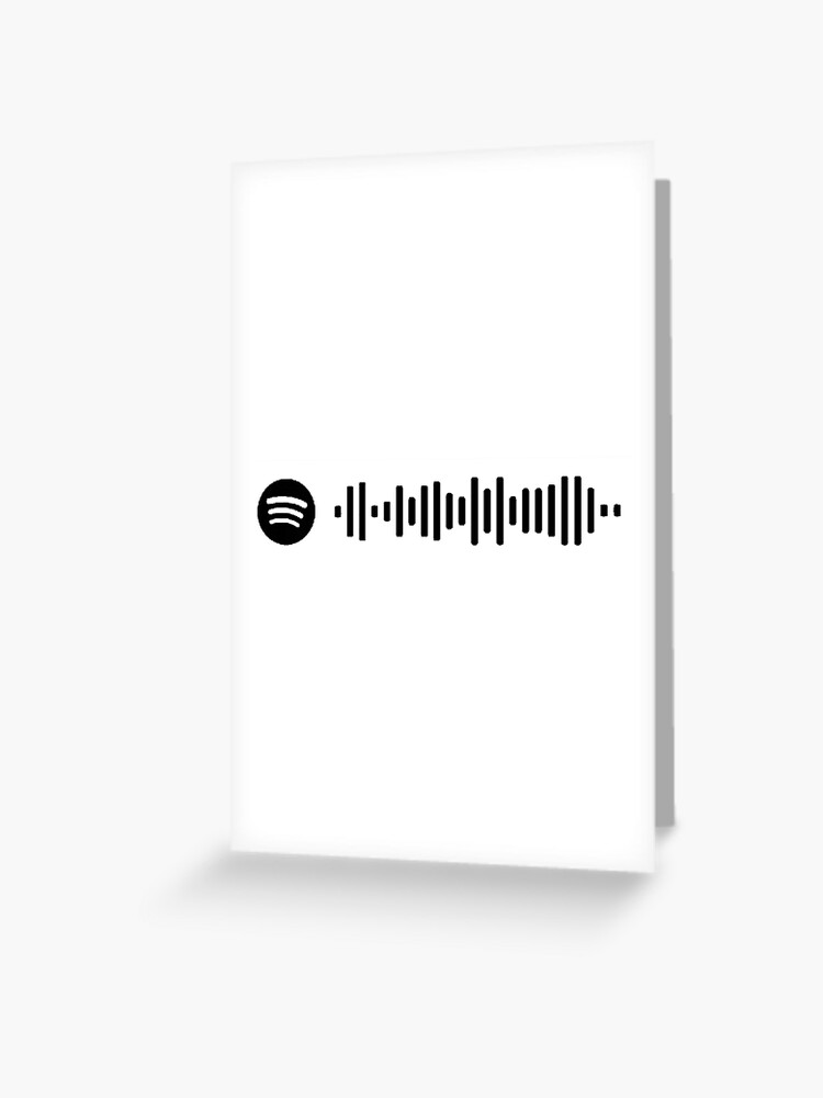Why D You Only Call Me When You Re High By The Arctic Monkeys Spotify Code Greeting Card By Autumngrxce Redbubble