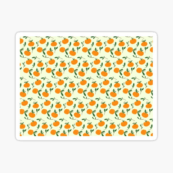 Tangerines Sticker