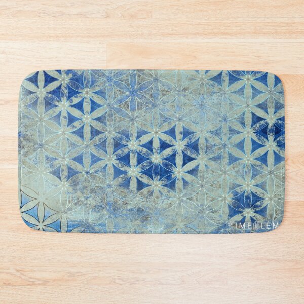 Item preview, flower of life blue ice designed and sold by filippobassano.