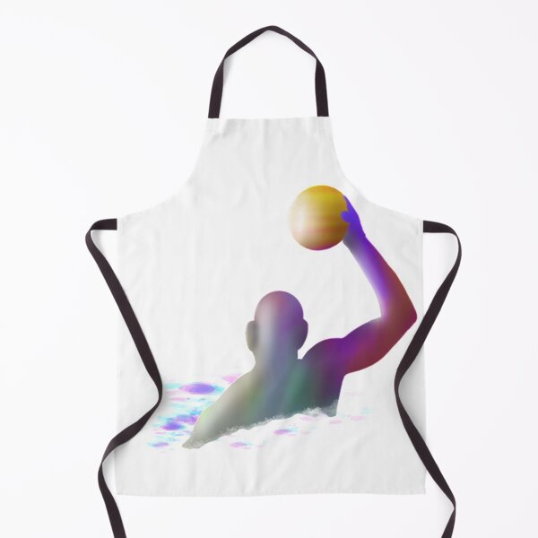 Item preview, Waterpolo player is playing the ball designed and sold by Zwembad Vergelijker.
