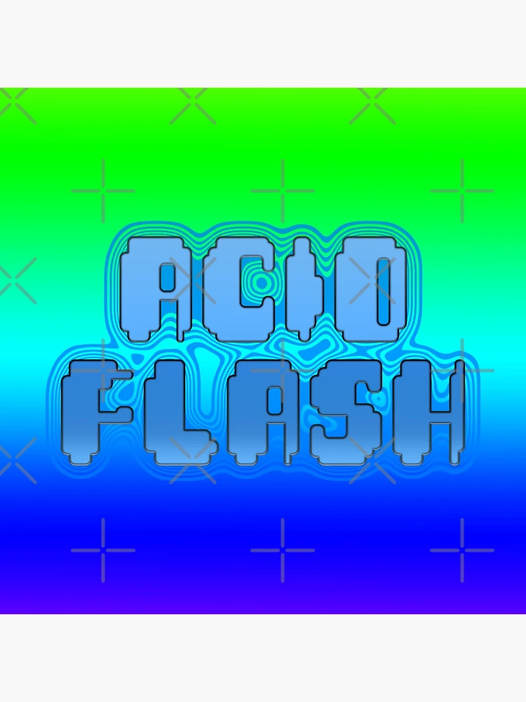 Thumbnail 4 of 4, Clock, ACID FLASH # 2 designed and sold by RICK-TURNER.