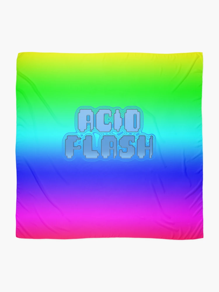 Thumbnail 2 of 3, Scarf, ACID FLASH # 2 designed and sold by RICK-TURNER.