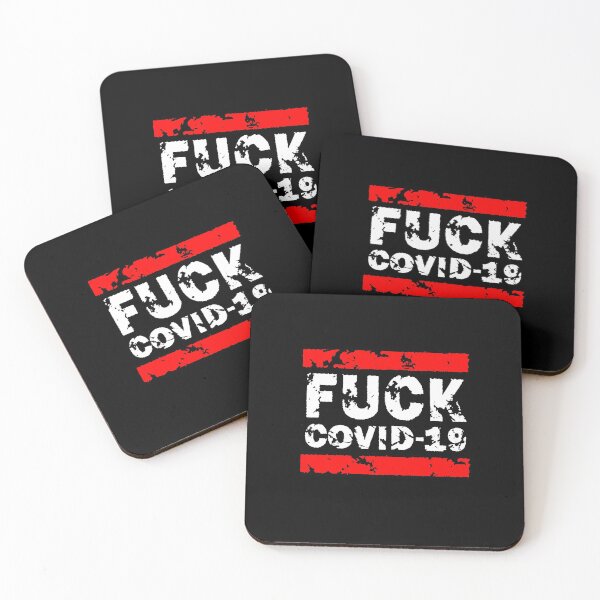 Item preview, Fuck Covid 19 Corona face mask designed and sold by GeogDesigns.