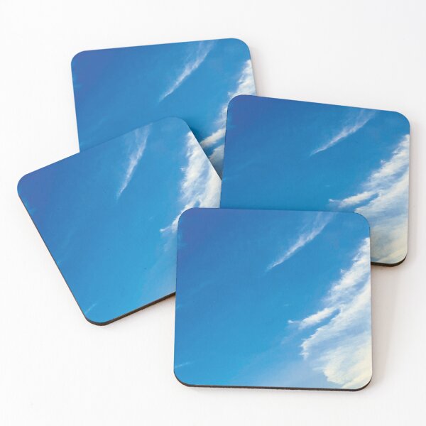 Item preview, Vibrant blue sky and clouds designed and sold by MarissaTries.