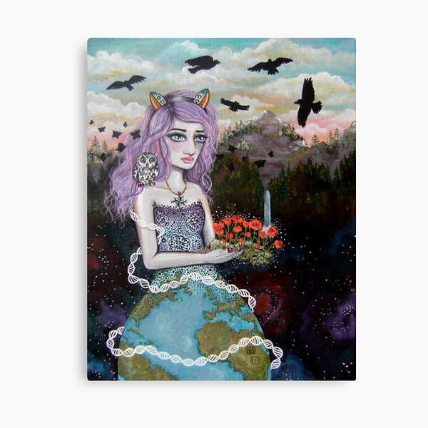 Mother Earth Canvas Print