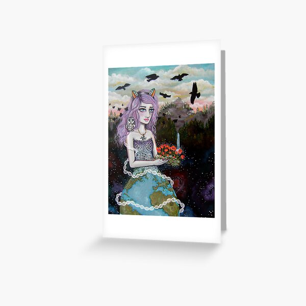 Mother Earth Greeting Card