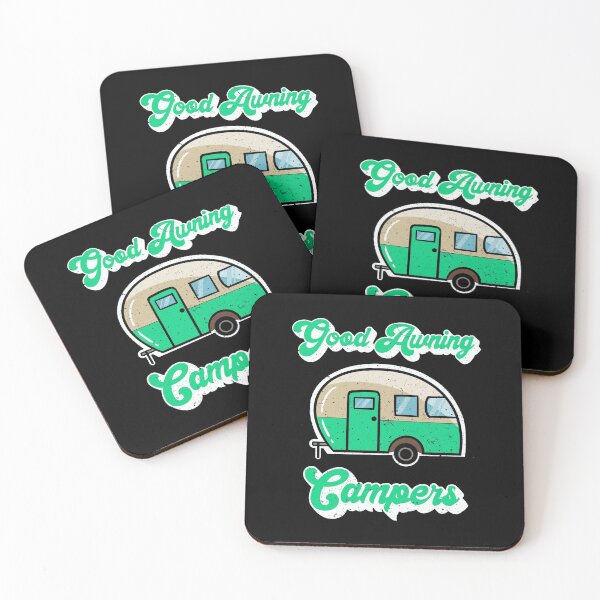 Item preview, Good Awning Campers - Funny Camping Caravan Pun designed and sold by Dan66.