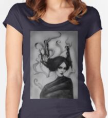 Camiseta entallada de cuello redondo Demeter