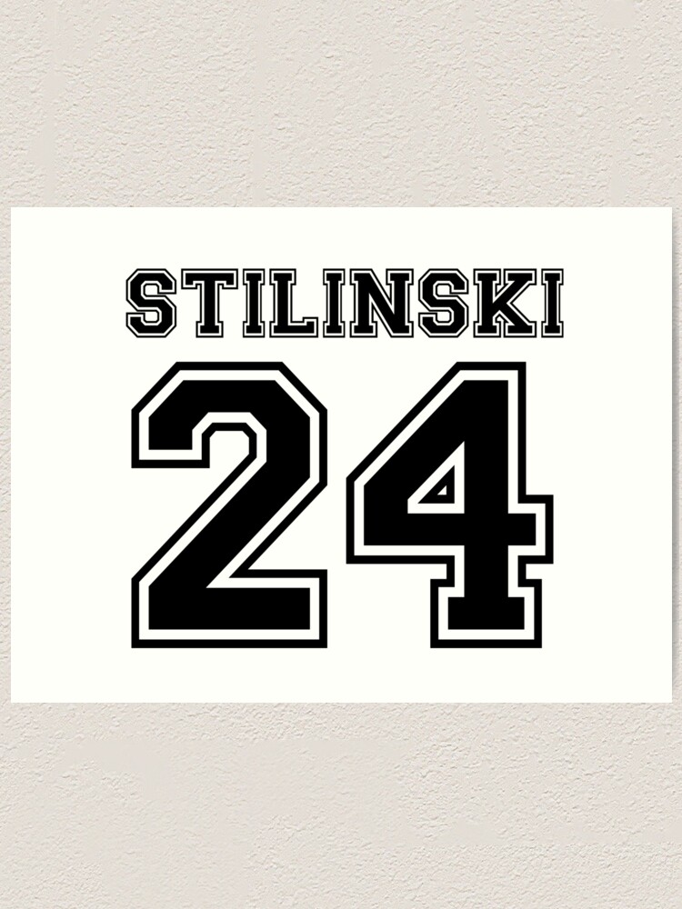 Stiles Stilinski 24 Beacon Hills Cyclones Hockey Jersey Teen Wolf TV Series  White