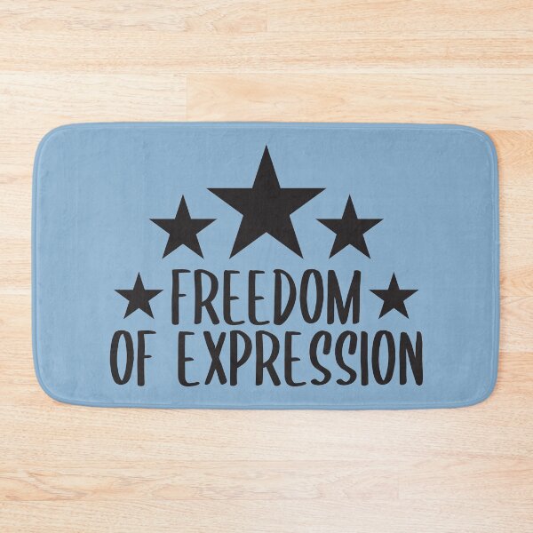 Item preview, Freedom of Expression designed and sold by BlueZenStudio.