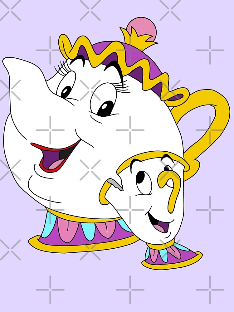 Mrs Potts and Chip | Greeting Card