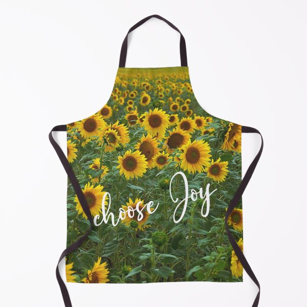 Item preview, Sunflower Field Choose Joy Quote designed and sold by motivateme.