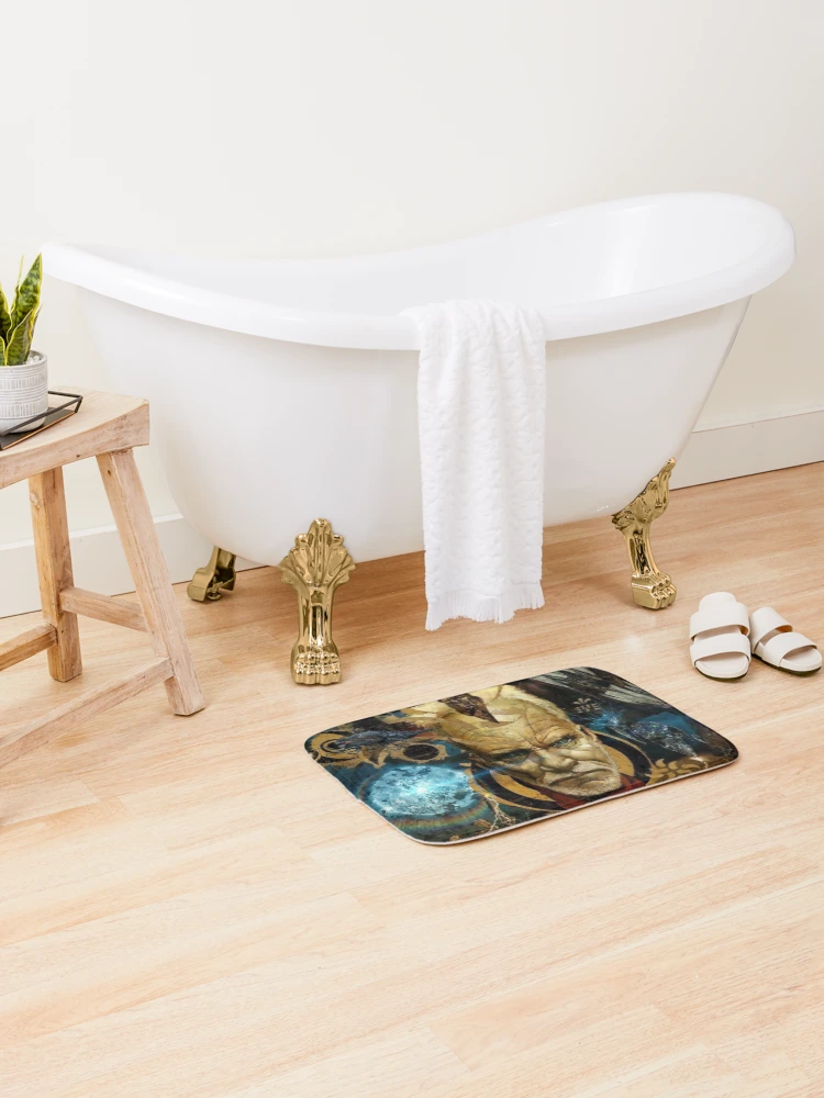 Thumbnail 2 of 6, Bath Mat, Revelations designed and sold by Rccola55.