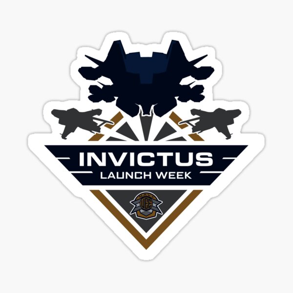 Invictus Star Citizen Logo Sticker