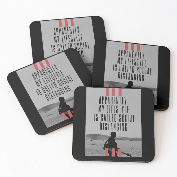 Item preview, Apparently my lifestyle is called social distancing designed and sold by SusanneFurst.
