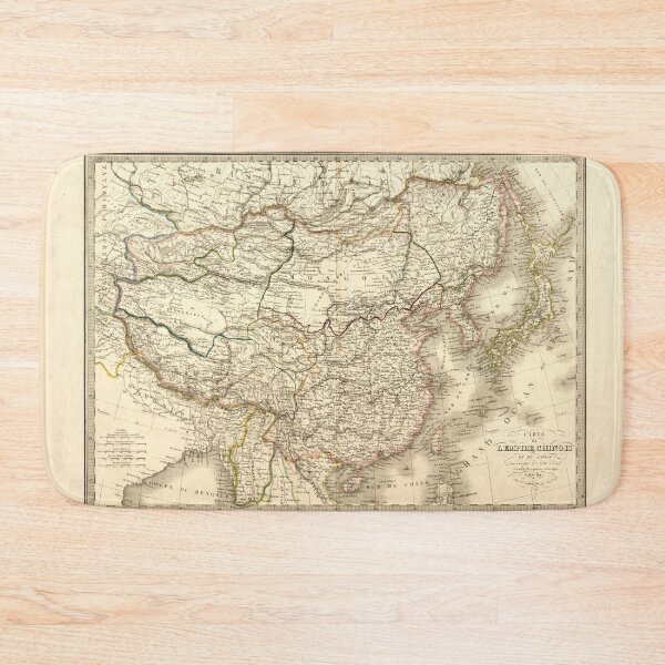 Item preview, Map of China by Lapie and Tardieu (1842) designed and sold by allhistory.