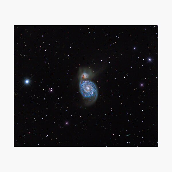 M51 - Whirlpool Galaxy Photographic Print