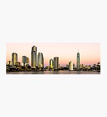 Sunset At Surfers Photographic Print