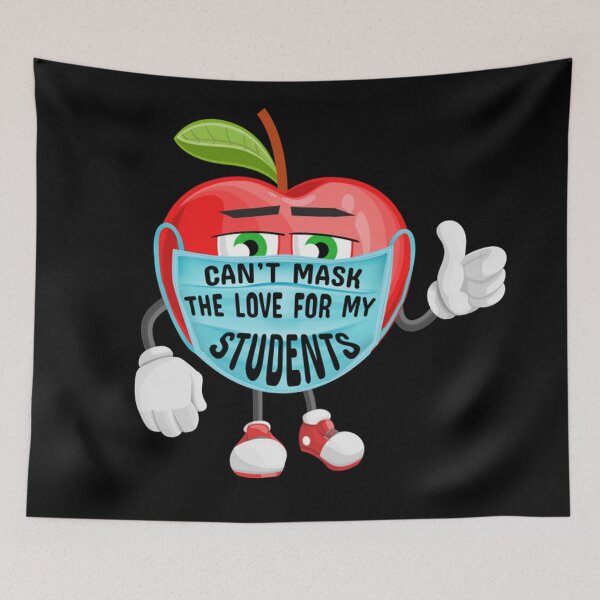 Item preview, Can't Mask My Love Of Teaching Back To School Teacher T-Shirt designed and sold by MillanMarketing.
