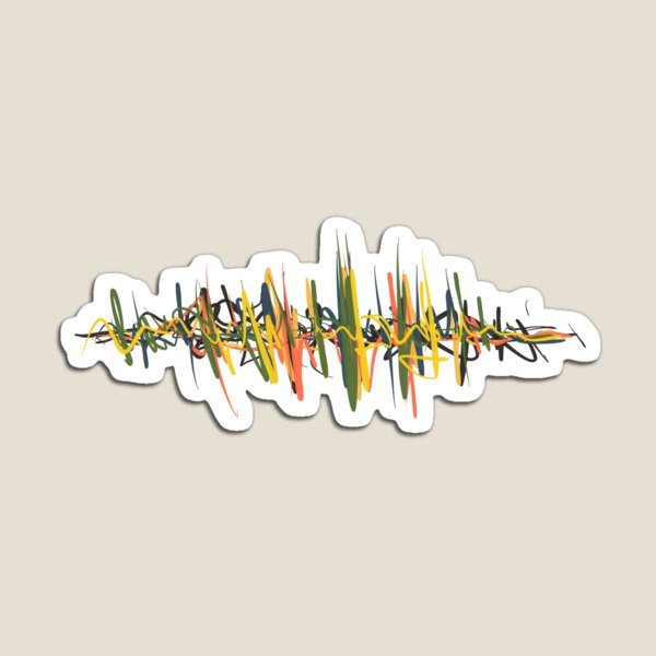 Item preview, Color Waveform #1 designed and sold by Douglas E. Welch Design and Photography.