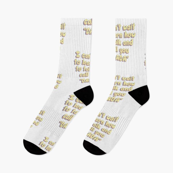 Item preview, i cant wait to learn how to talk and call you dada designed and sold by violetcho.
