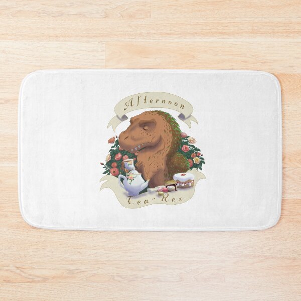 Item preview, Afternoon Tea Rex designed and sold by Burning Bee Illustration.