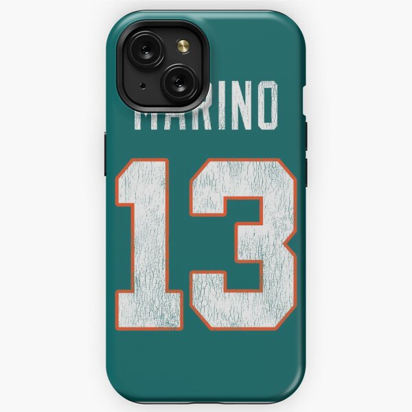 Lids Miami Dolphins iPhone Text Backdrop Design Glitter Case