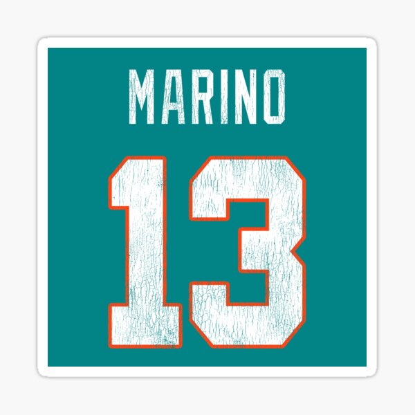 Miami Dolphins Dan Marino #13 Vintage Champion Football Jersey