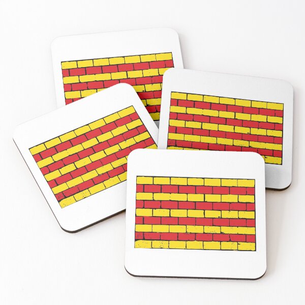 Item preview, Catalonia Catalan flag flag designed and sold by GeogDesigns.