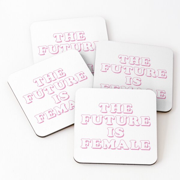 Item preview, Pink Future is Female Sticker designed and sold by Boxing Kangaroo Retail Company.