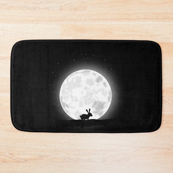 Item preview, Bunny Full Moon Moonlight Rabbit Gift designed and sold by Ibu83.